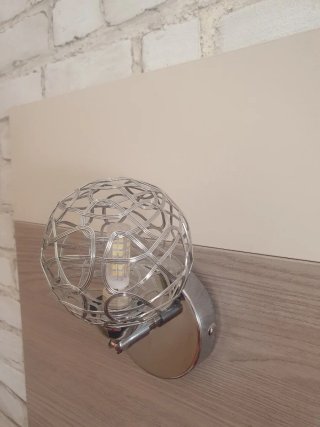 Set completo di lampade moderne cromate