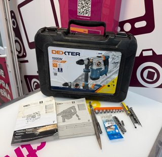 Herramientas eléctricas  martillo perforador dexter 1500rh2