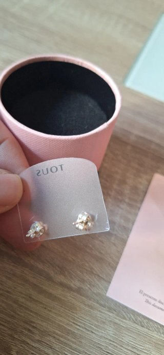 Pendientes Tous Oso Plata