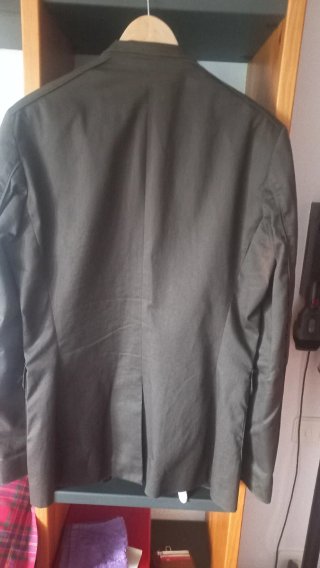Chaqueta Zara Man Talla M Verde Oliva