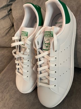 Adidas Stan Smith Bianche/Verdi Tg 44 2/3