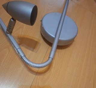 Lámpara IKEA LEDING Plata Metal