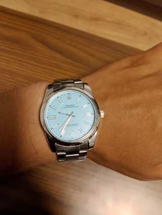 Orologio blu da uomo