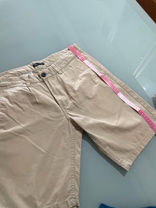 Pantalón corto beige Tex talla L/40