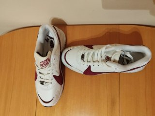Zapatillas Nike Blancas y moradas