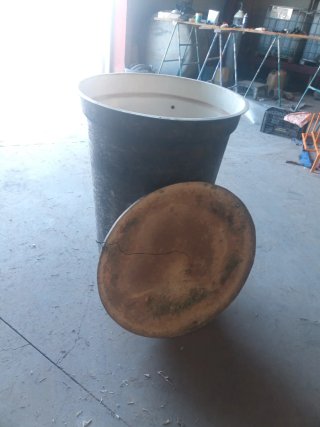 Depósito de fibra grande
