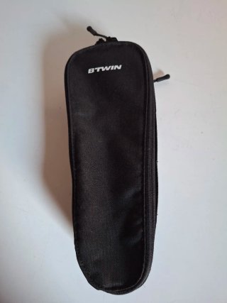 Bolsa Bici B-TWIN Negra/Azul