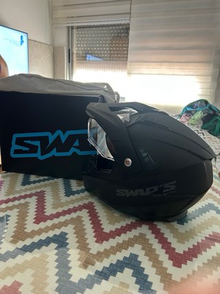 Casco de moto SWAD'S negro