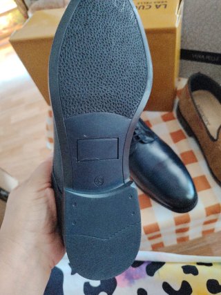 Pack de 2 zapatos de vestir de piel para hombre 43