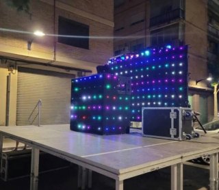 Telón LED para Discoteca Móvil
