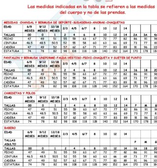 Chándal niño Escolapies Talla 2