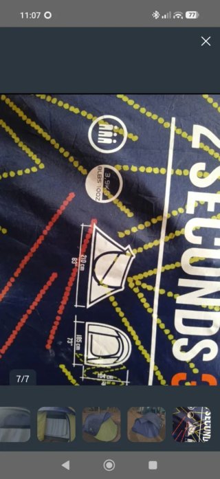 Tienda campaña Quechua 2 Seg 3 personas