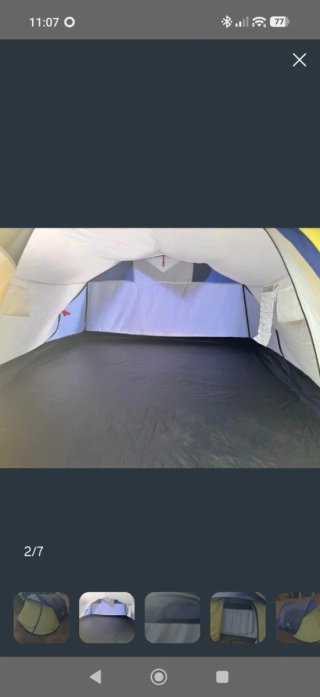 Tienda campaña Quechua 2 Seg 3 personas
