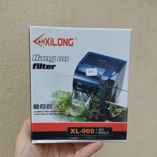 Filtro per acquario esterno a zaino 650 L cascata