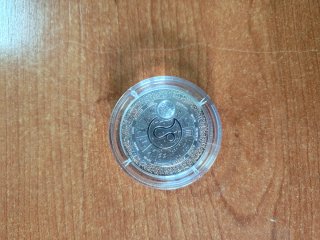 Moneda Plata 20€ Austria Leo Horóscopo Proof