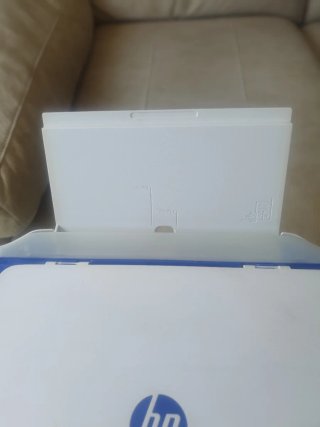 Impresora HP Blanca y Azul