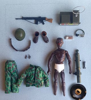 Madelman Comando 1ª G. + Accesorios Original