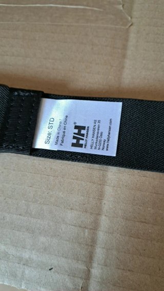 Cinturón elástico Helly Hansen Negro