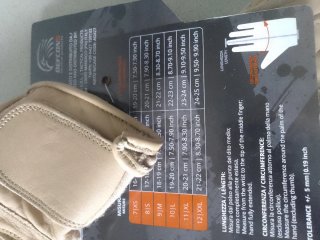 Guantes Tácticos Recon Beige/Negro