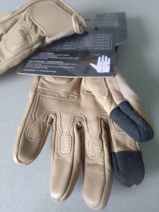 Guantes Tácticos Recon Beige/Negro