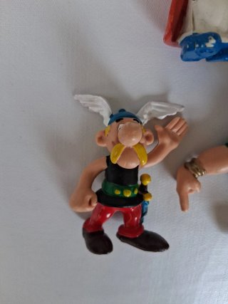 Lote Figuras PVC Asterix y Obelix Años 80
