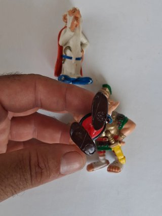 Lote Figuras PVC Asterix y Obelix Años 80