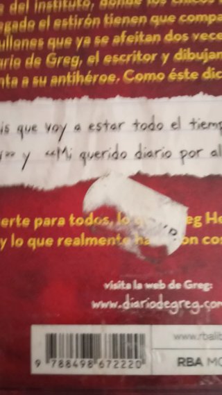 El diario de Greg. Un pringao total