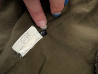 Abrigo Desigual Marrón Pana Talla 44