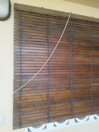 Persiana Alicantina Madera Enrollable