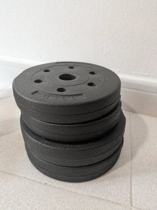 Pack de mancuernas ajustables (15kg)