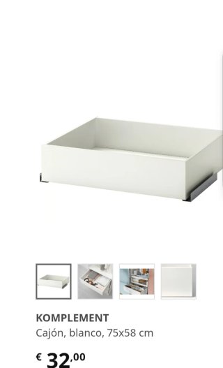 Cajones Armario Ikea