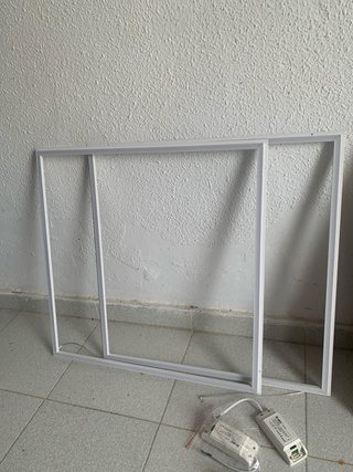2 unidades Panel LED GSC Marco 60x60 40W 6000K