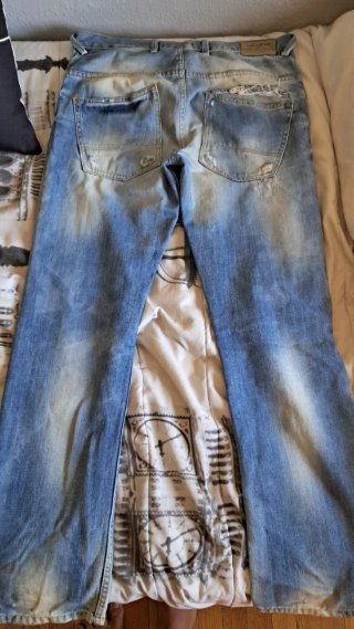 Pantalón vaquero Pull&Bear azul