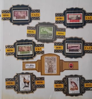 Lote de 600 Vitolas / Anillas de Puros Antiguas