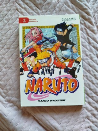 lote de mangas naruto 1-8