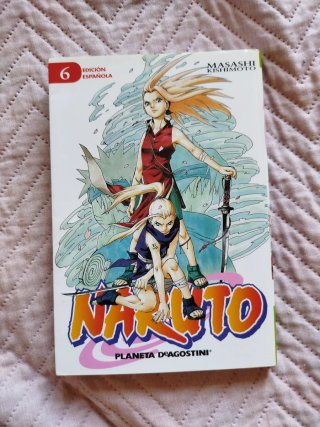 lote de mangas naruto 1-8