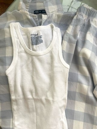 Pijama infantil rayas arcoíris T6-7