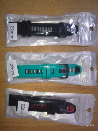 Correas para reloj deportivo.
