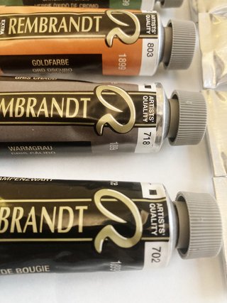 18 colori a olio extra-fine Rembrandt 40ml