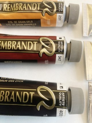18 colori a olio extra-fine Rembrandt 40ml