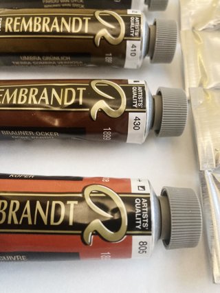18 colori a olio extra-fine Rembrandt 40ml