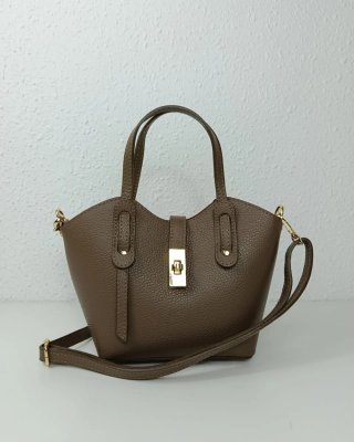 Bolso de Piel auténtica fabricado en Italia