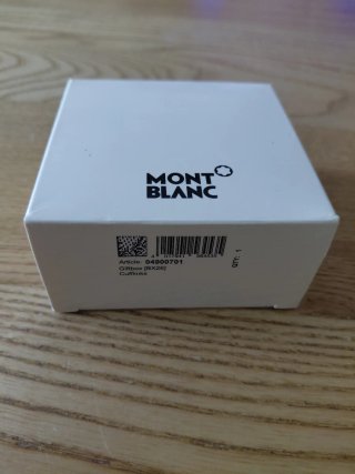 Gemelli Montblanc Argento e Blu