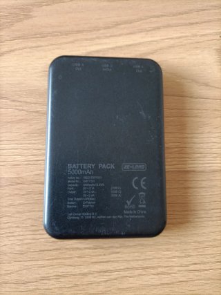 Batería Externa We-Load 5000 mAh