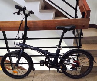 Bici Plegable BTWIN tilt500 sin apenas uso