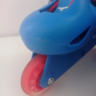 Patines Oxelo Ajustables Azul/Rojo Talla 26-28
