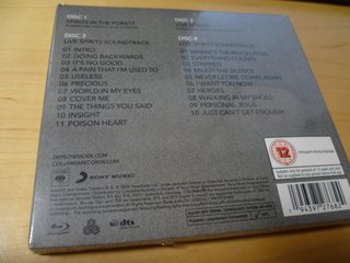 Depeche Mode Spirits in the Forest Blu-ray + 2 CD