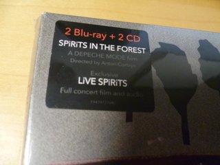 Depeche Mode Spirits in the Forest Blu-ray + 2 CD