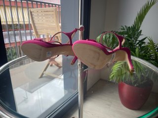 Sandalias Gloria Ortiz Rosa Tacon