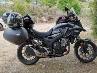 Honda CB500XA Negra Adventure